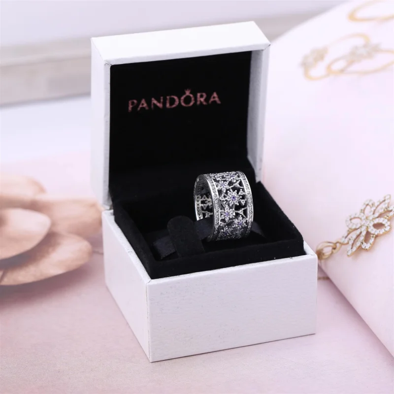 (Bild für) PANDORA Vergissmeinnicht-Ring - 190991ACZ - Ansicht 4
