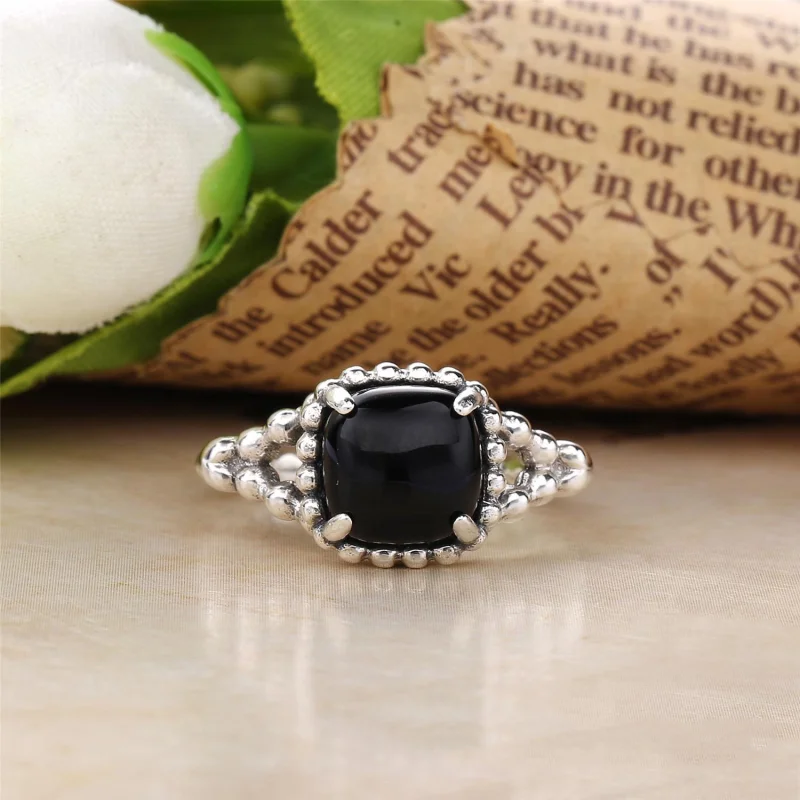 (Bild für) PANDORA Vibrant Spirit Ring, schwarzer Kristall - 197188NCK - Ansicht 3
