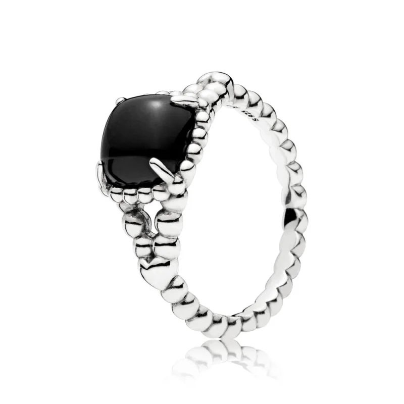 (Bild für) PANDORA Vibrant Spirit Ring, schwarzer Kristall - 197188NCK