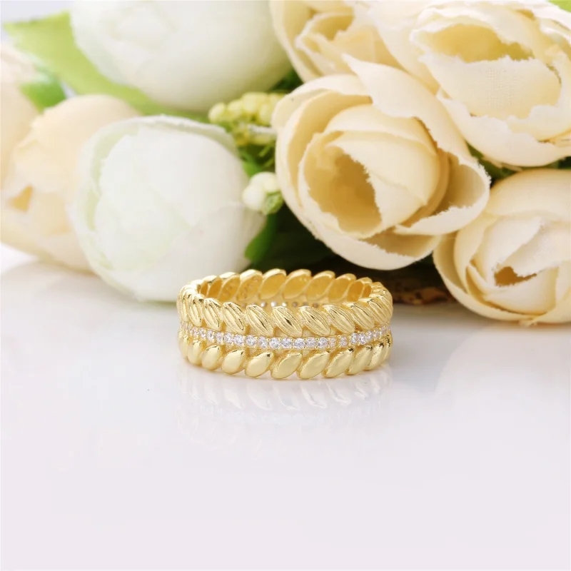 (Bild für) Ring „Körner der Energie“, PANDORA Shine™ & Clear CZ - 167698CZ - Ansicht 2