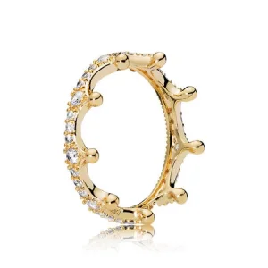 (Bild für) Verzauberter Kronenring, PANDORA Shine™ Clear CZ - 167119CZ