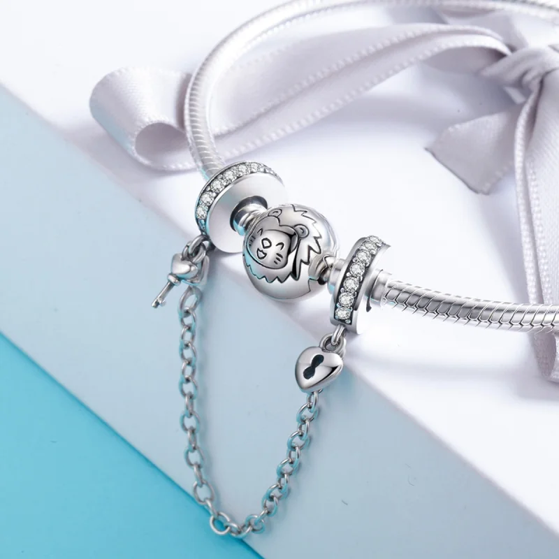 (Bild für) Pandora Style Silver Only Love Sicherheitskette - SCC606 - Ansicht 4