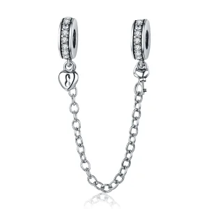 (Bild für) Pandora Style Silver Only Love Sicherheitskette - SCC606