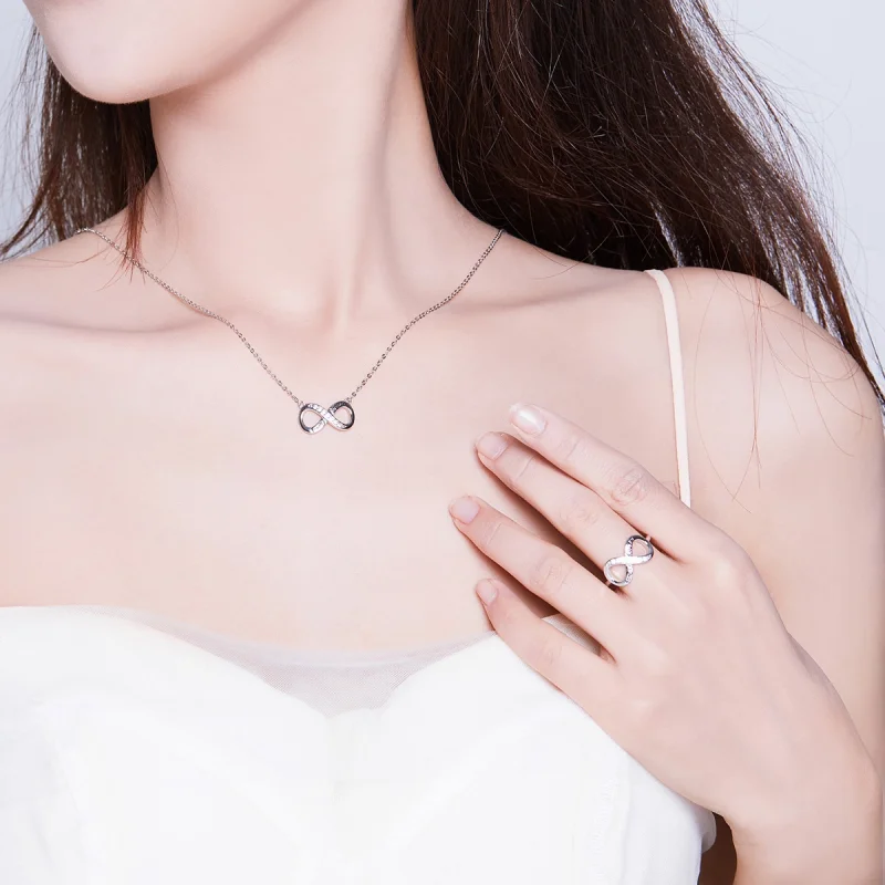 (Bild für) Endless Love-Schmuckset im Pandora-Stil - SET010 - Ansicht 4