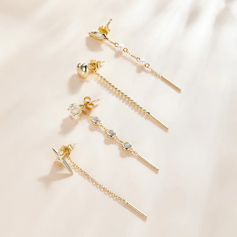 (Bild für) Glänzendes Schmuckset im Pandora-Stil - SET015 - Ansicht 3