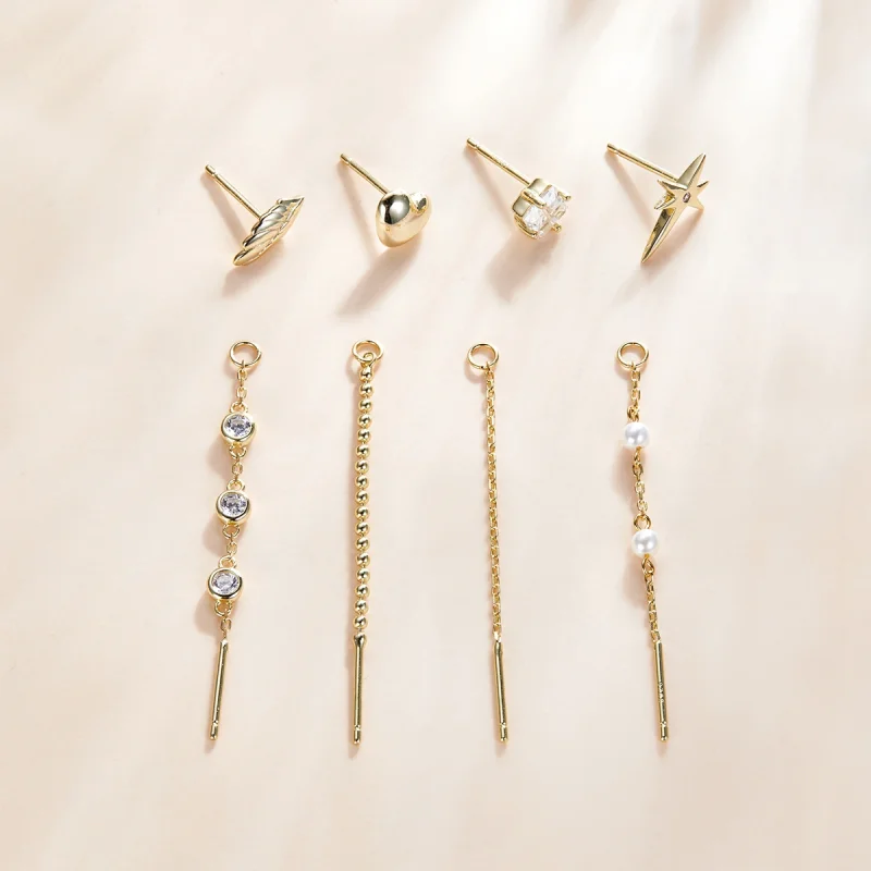 (Bild für) Glänzendes Schmuckset im Pandora-Stil - SET015 - Ansicht 4