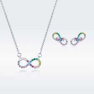 (Bild für) Infinity-Schmuckset im Pandora-Stil - SET021