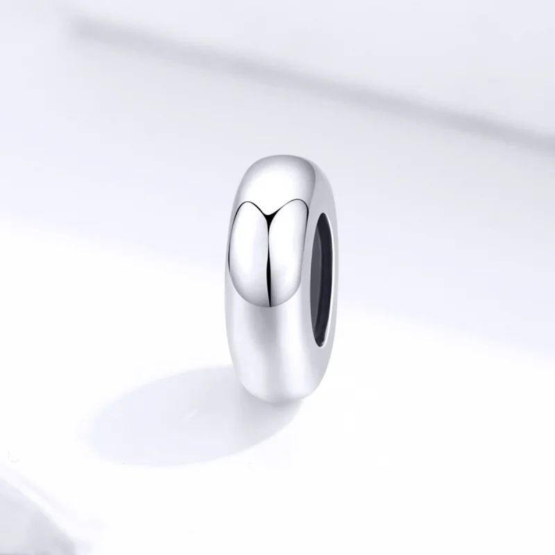 (Bild für) Einfacher Spacer-Charm aus Silber im Pandora-Stil - SCC1450 - Ansicht 2
