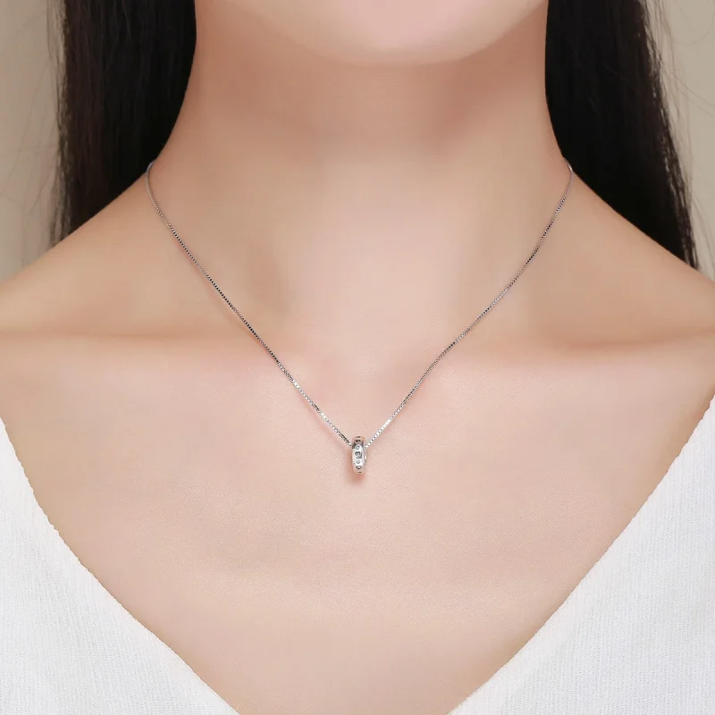 (Bild für) Niedlicher Spacer-Charm aus Silber im Pandora-Stil - SCC593 - Ansicht 6