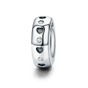 (Bild für) Niedlicher Spacer-Charm aus Silber im Pandora-Stil - SCC593