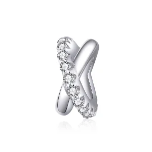 (Bild für) Schicker Spacer-Charm aus Silber im Pandora-Stil - BSC214