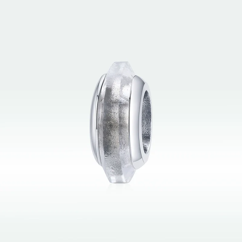 (Bild für) Silberner Crysta-Spacer-Charm im Pandora-Stil - SCC1818 - Ansicht 5