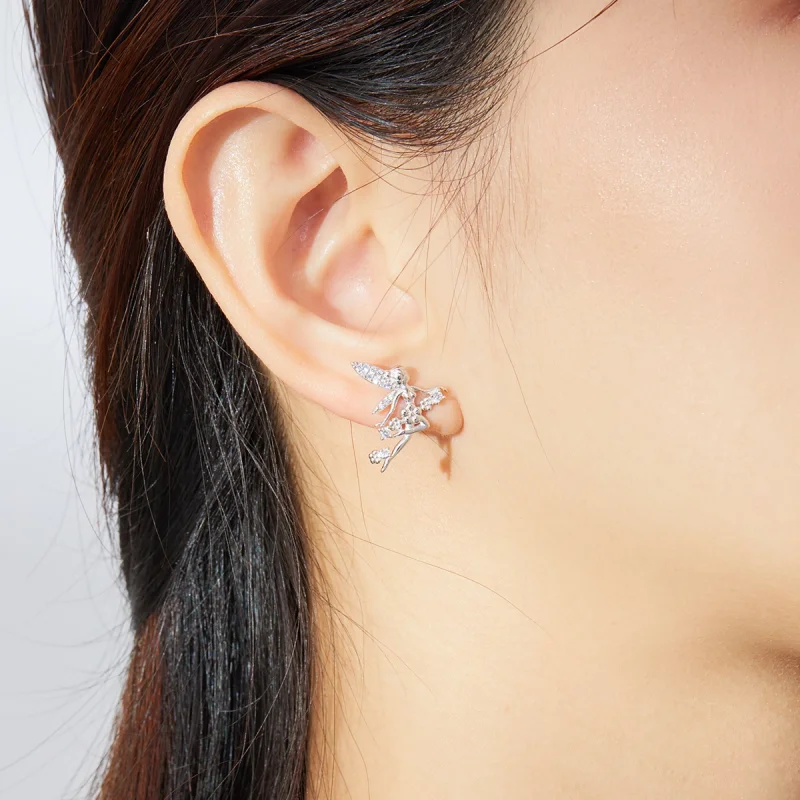 (Bild für) Blumenelfen-Ohrstecker im Pandora-Stil - BSE341 - Ansicht 7