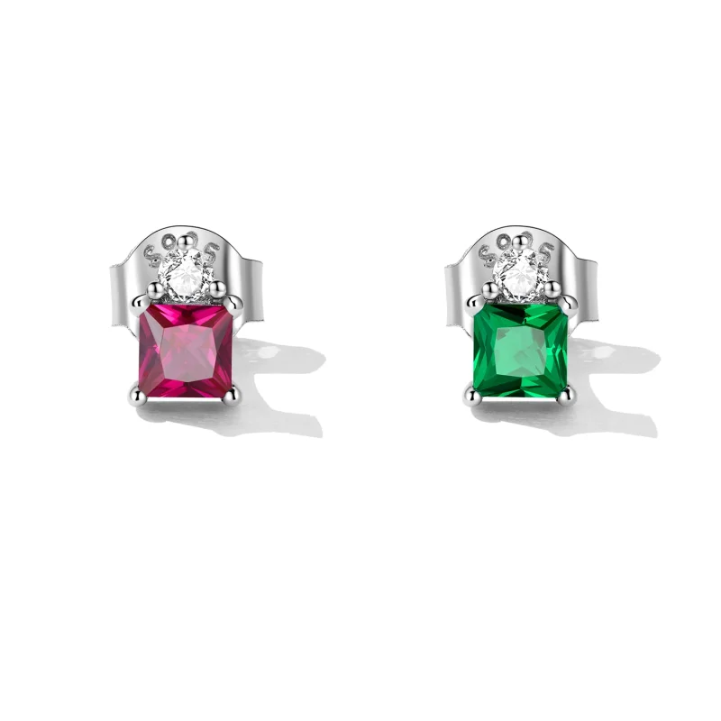 (Bild für) Bunte Prinzessinnen-Party-Bonbons-Ohrstecker im Pandora-Stil - SCE1465 - Ansicht 2