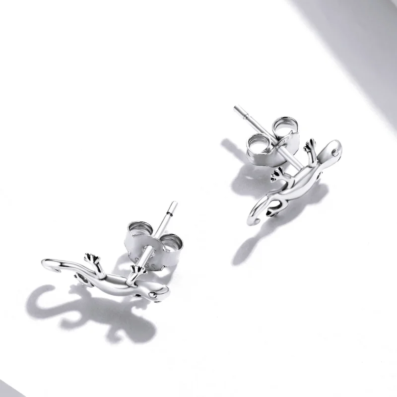 (Bild für) Kreative Gecko-Ohrstecker im Pandora-Stil - SCE1292 - Ansicht 4
