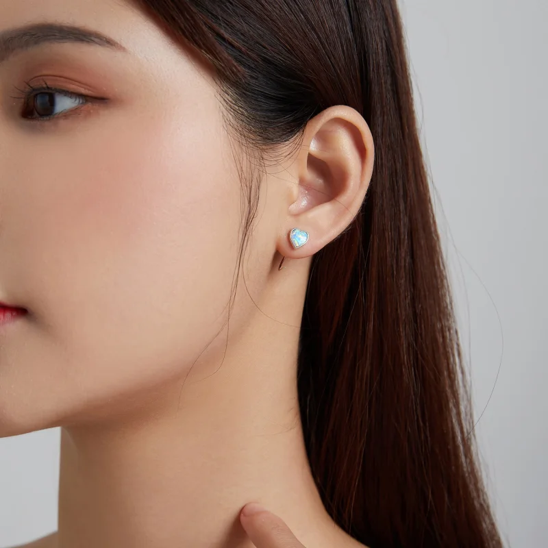 (Bild für) Ohrstecker „Aurora Romance“ im Pandora-Stil - BSE499 - Ansicht 6