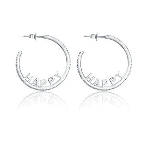 (Bild für) Ohrstecker „Happy Wishes“ im Pandora-Stil - VSE087