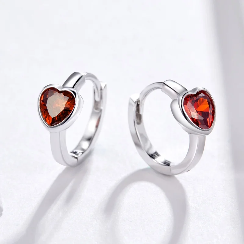 (Bild für) Ohrstecker „Love You“ im Pandora-Stil - BSE084 - Ansicht 3