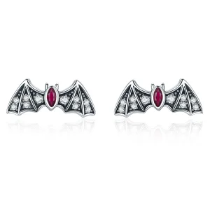 (Bild für) Ohrstecker „Mystery Bat“ im Pandora-Stil - BSE004