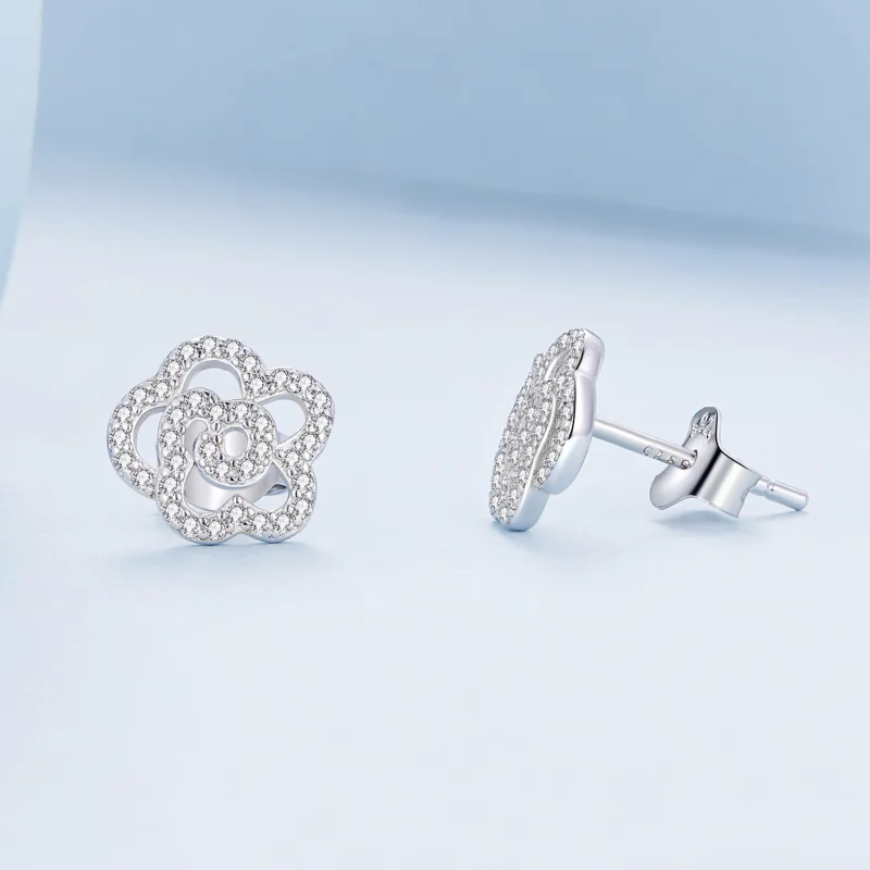 (Bild für) Pandora Blumen Ohrstecker - BSE712 - Ansicht 4