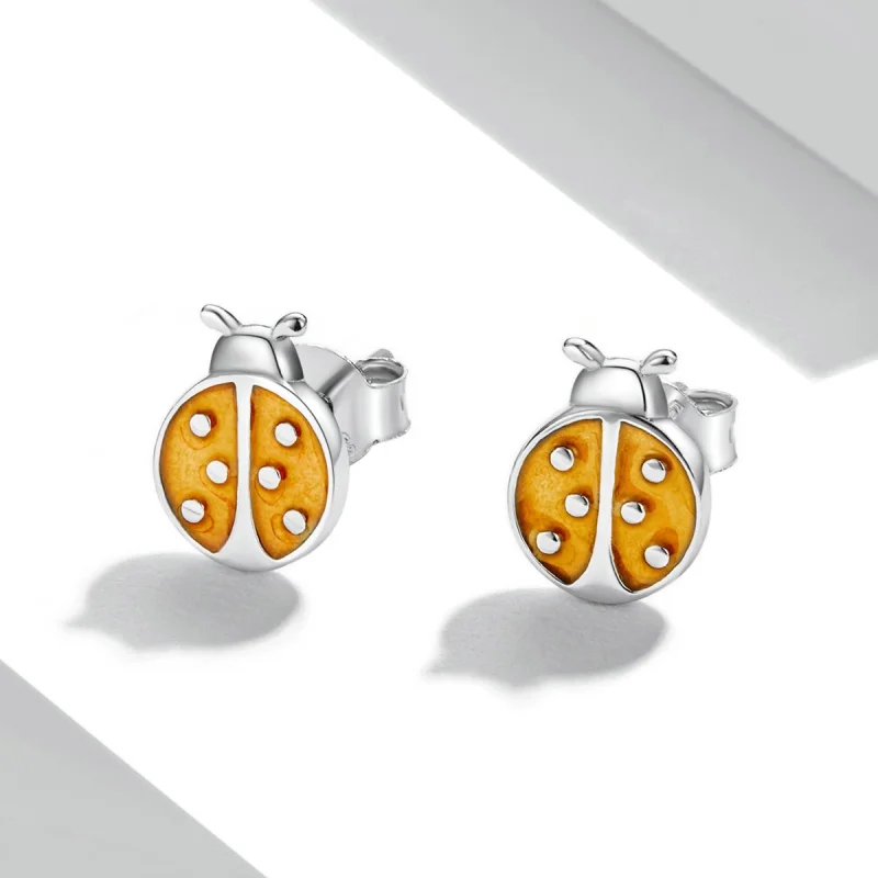 (Bild für) Pandora Ohrringe Orange - SCE1345 - Ansicht 2