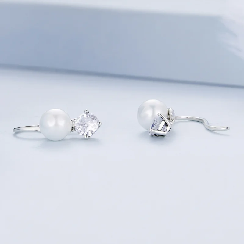 (Bild für) Pandora Perlen Ohrstecker - BSE684 - Ansicht 4