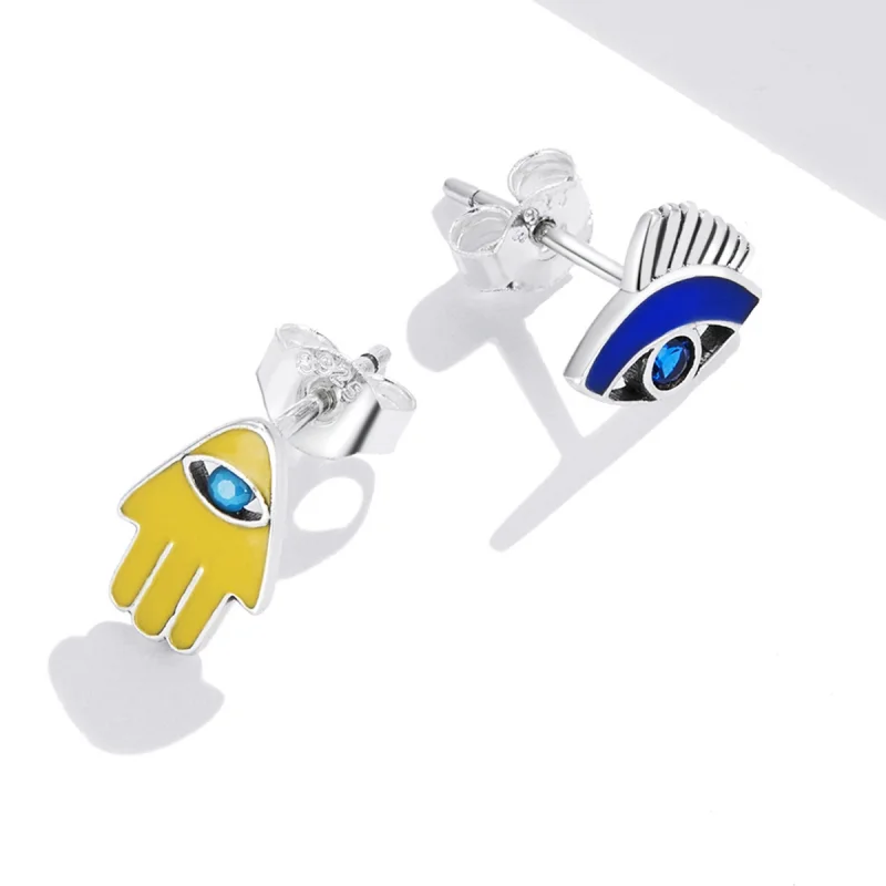 (Bild für) Pandora Set Kette Ohrringe - SCE1341 - Ansicht 4