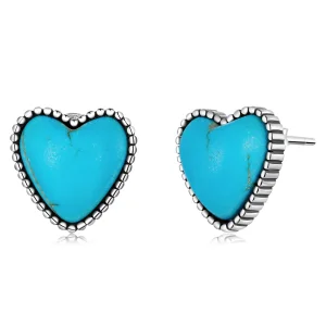 (Bild für) Pandora Style Love Türkis Ohrstecker - BSE591