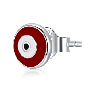 (Bild für) Teufelsauge-Ohrstecker im Pandora-Stil - SCE1207-RD