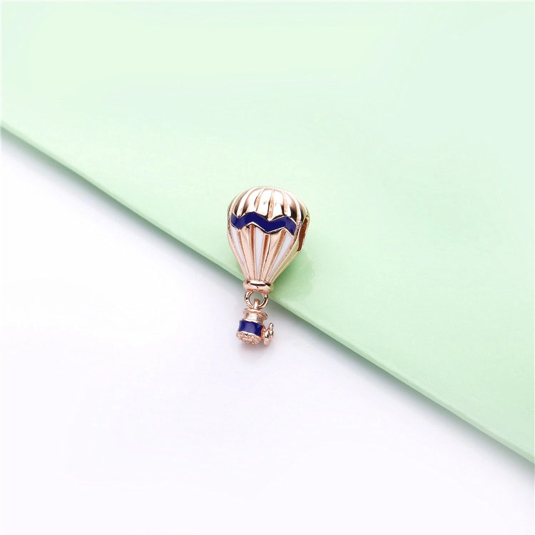 (Bild für) Blauer Heißluftballon-Charm, Pandora Rose™ - 788055ENMX - Ansicht 2