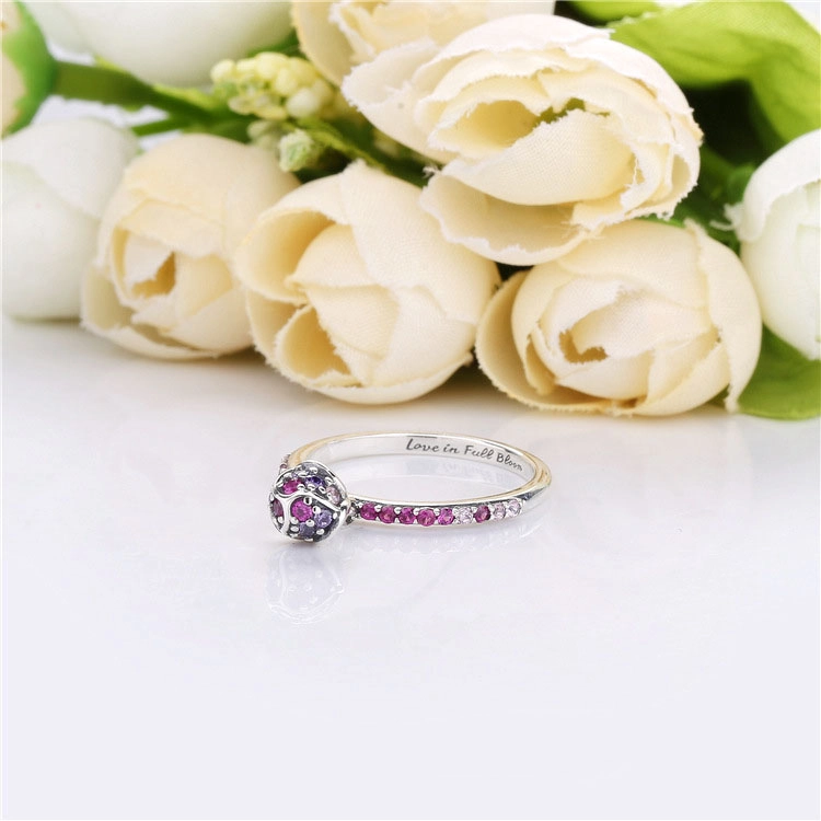 (Bild für) PANDORA Pfirsichblüten-Blumenknospen-Ring - 198094NCCMX - Ansicht 3