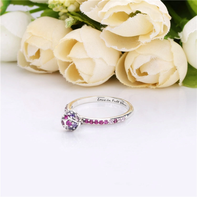 (Bild für) PANDORA Pfirsichblüten-Blumenknospen-Ring - 198094NCCMX - Ansicht 4