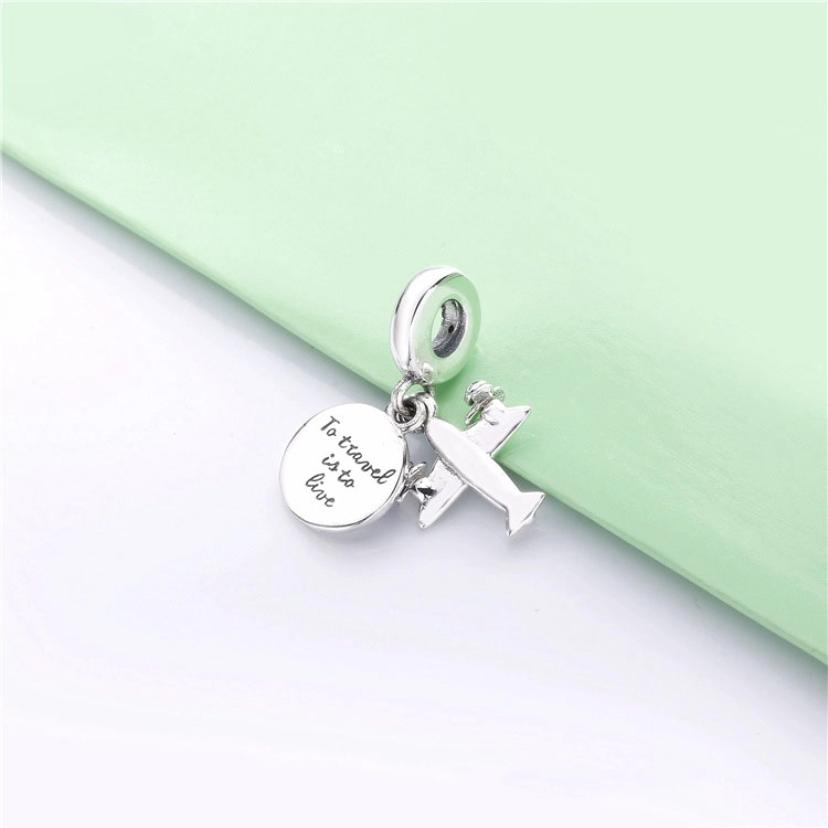 (Bild für) PANDORA Propellerflugzeug-Anhänger - 798027CZ - Ansicht 3