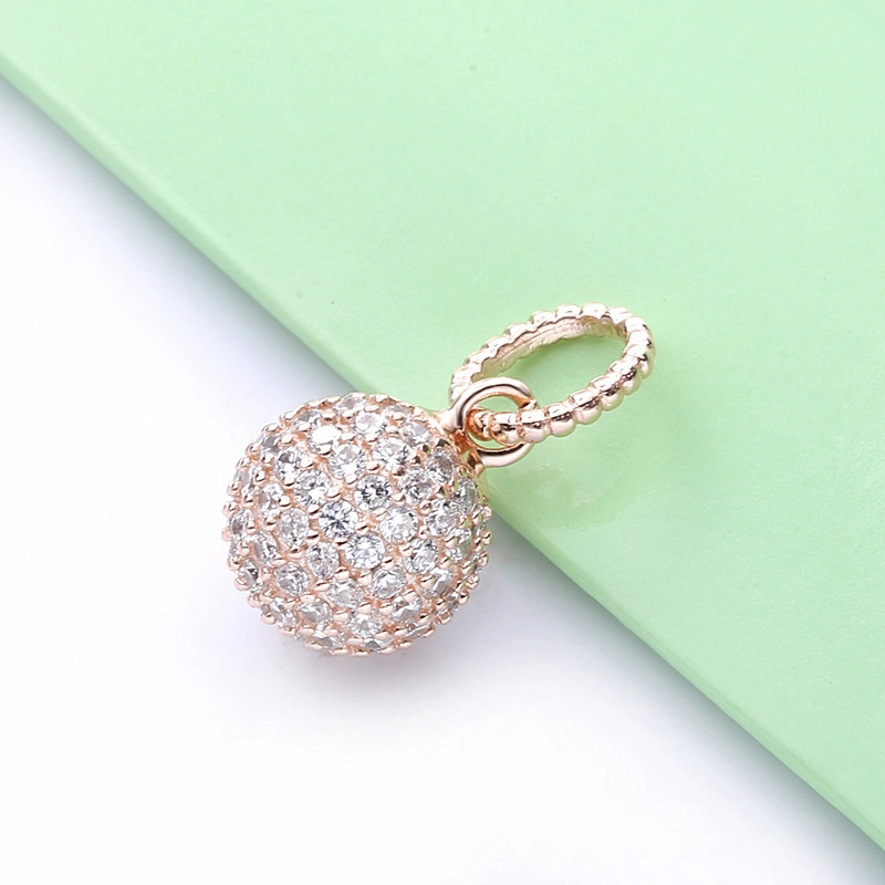 (Bild für) PANDORA Pavé-Kugelanhänger - 388686C01 - Ansicht 2