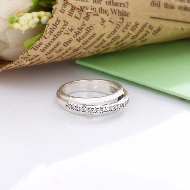 (Bild für) Dreifacher Pave Ring Pandora - 199040C01 - Ansicht 4