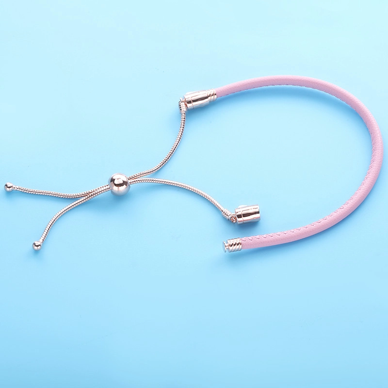 (Bild für) Pandora Armband Rosa Leder - 589002C01 - Ansicht 3