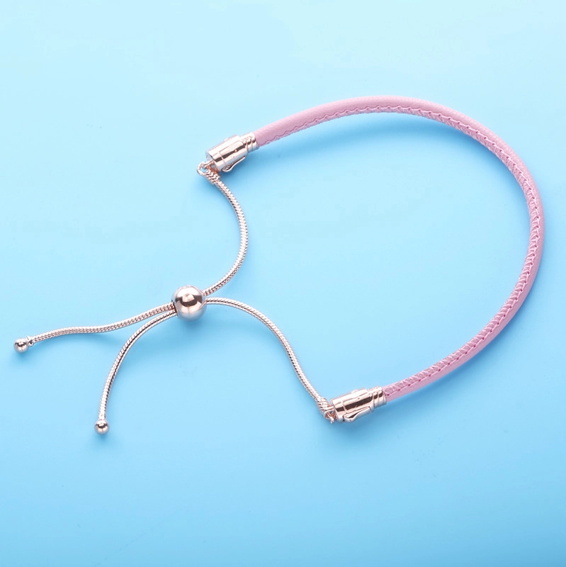 (Bild für) Pandora Armband Rosa Leder - 589002C01 - Ansicht 4