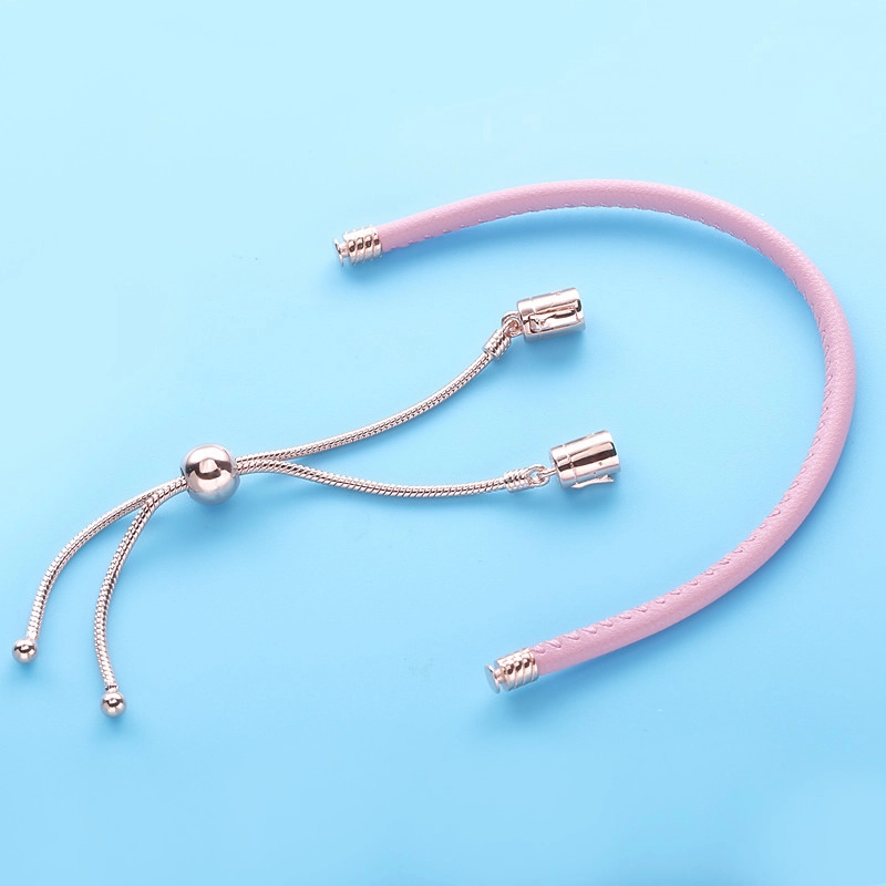(Bild für) Pandora Armband Rosa Leder - 589002C01 - Ansicht 5