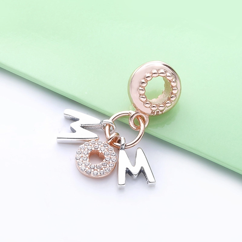 (Bild für) PANDORA Mom Letters Charm-Anhänger - 788828C01 - Ansicht 3