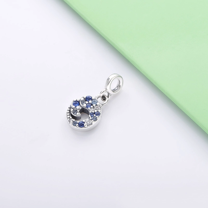 (Bild für) PANDORA My Blue Ocean Wave-Anhänger - 799010C01 - Ansicht 2