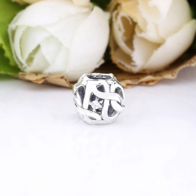 (Bild für) PANDORA Openwork Woven Infinity Charm - 798824C01 - Ansicht 3