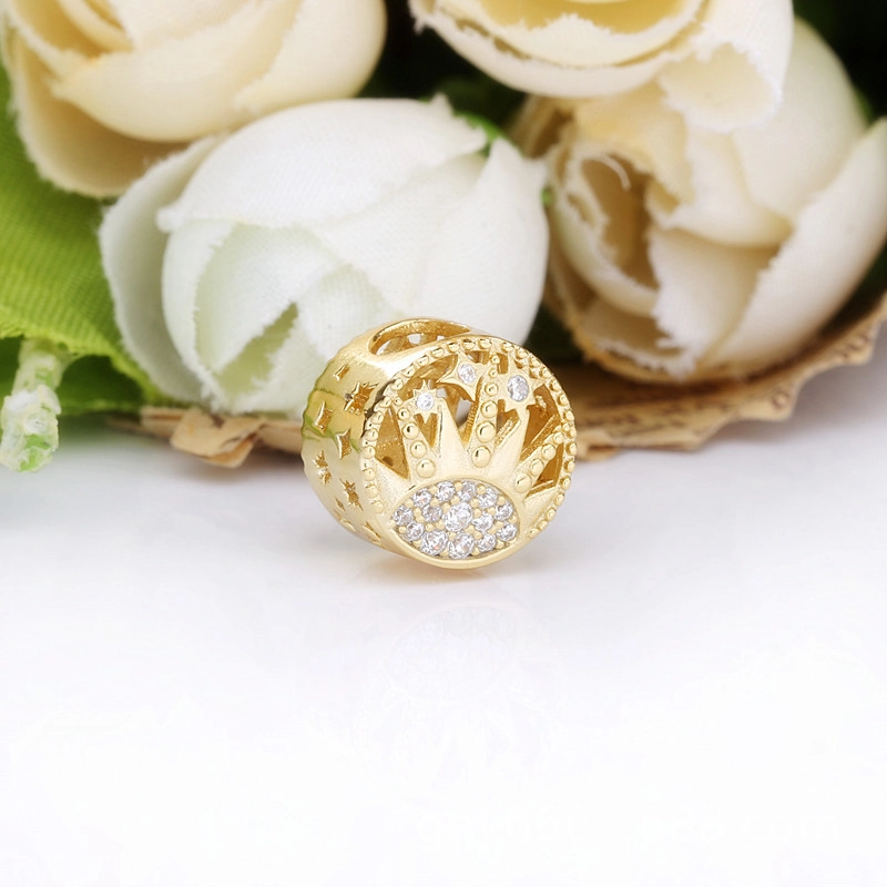 (Bild für) PANDORA Shine Sun Openwork-Charm - 768778C01 - Ansicht 4