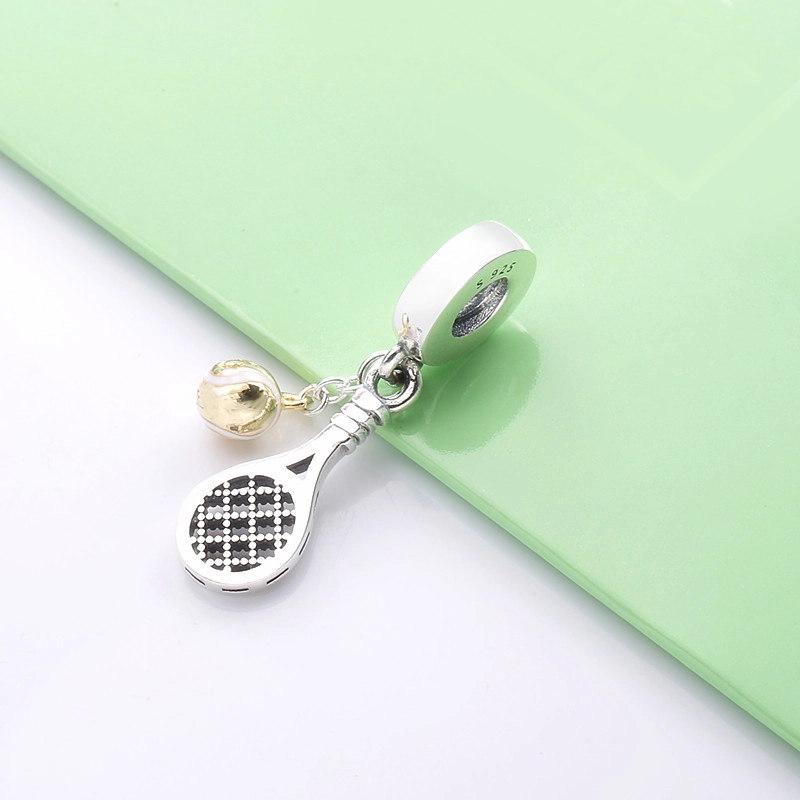 (Bild für) PANDORA Tennisschläger- und Ball-Anhänger - 769026C01 - Ansicht 4
