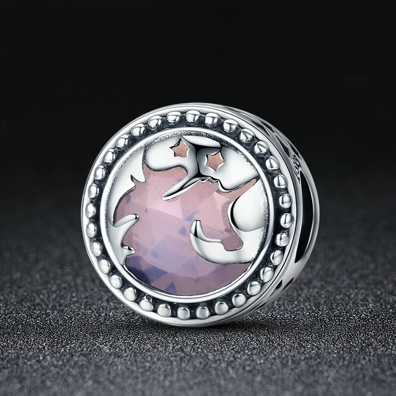(Bild für) Fantasie-Einhorn-Charm im Pandora-Stil - SCC377 - Ansicht 2