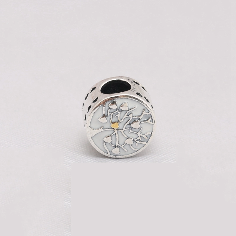 (Bild für) PANDORA Baum der Herzen Silber-Emaille-Charm - 792106EN23 - Ansicht 2