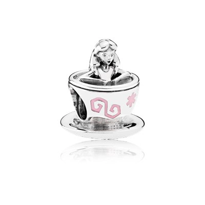 (Bild für) PANDORA Disney Parks Alice im Wunderland Teetassen-Charm - 792126enmx