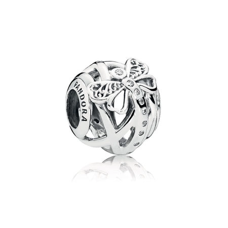(Bild für) PANDORA Dreamy Dragonfly Charm, klare CZ - 797025CZ