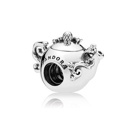 (Bild für) PANDORA verzauberter Teekannen-Charm, klare CZ - 797065CZ