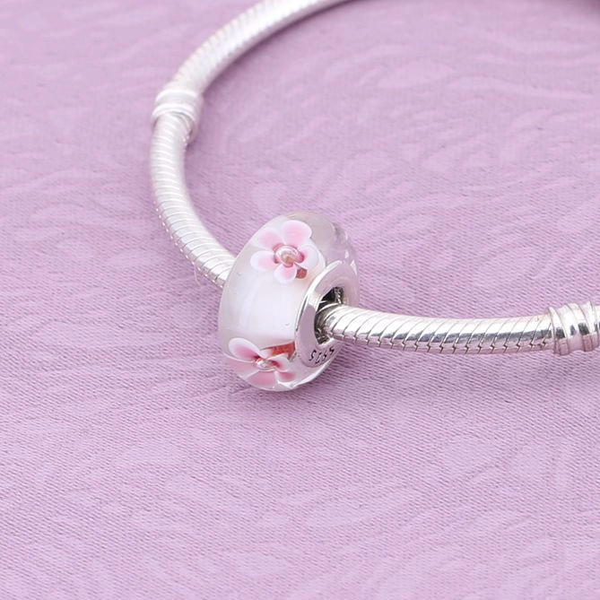 (Bild für) PANDORA Wild Flower Tribute Murano-Perle - 791636 - Ansicht 3