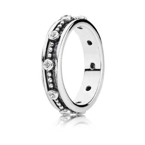 (Bild für) PANDORA Royalty, klarer CZ-Ring - 190882CZ